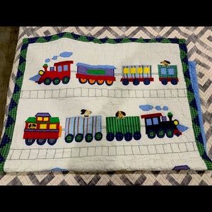 Pottery barn kids crib quilt